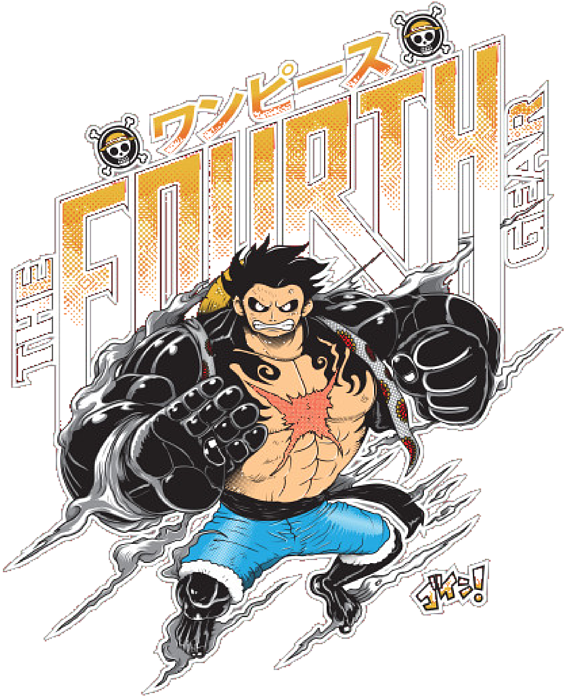 Bleed Area May Not Be Visible - Monkey D. Luffy (565x700), Png Download