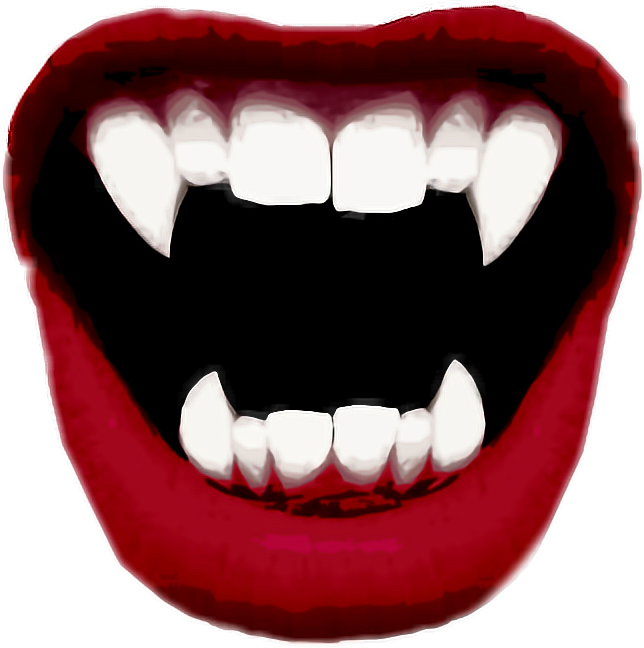 Vampire Smile (644x648), Png Download