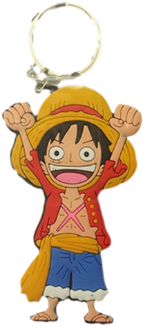 Luffy Keychain - Keychain (600x600), Png Download