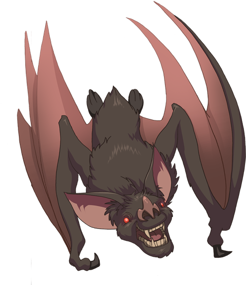 Bats, Vampires, Blood, Vampire Bat, The Vamps - Flying Bat From Above (537x605), Png Download