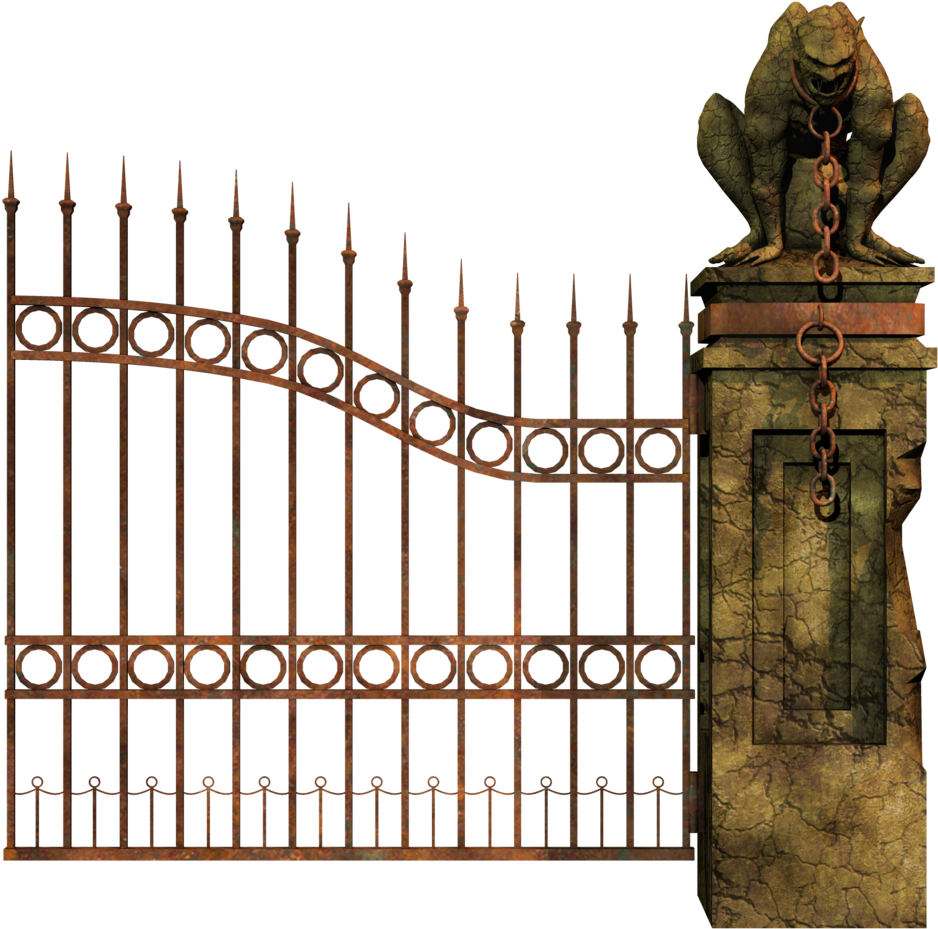 Download Amazing High-quality Latest Png Images Transparent - Cemetery Gate Png (1024x950), Png Download