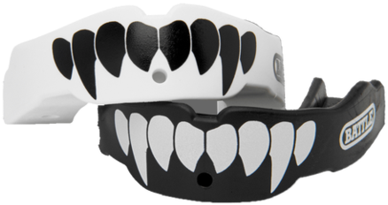 Battle Oxygen Black & White Fangs Youth Mouthguard - Battle Teeth Mouth Guard (480x480), Png Download