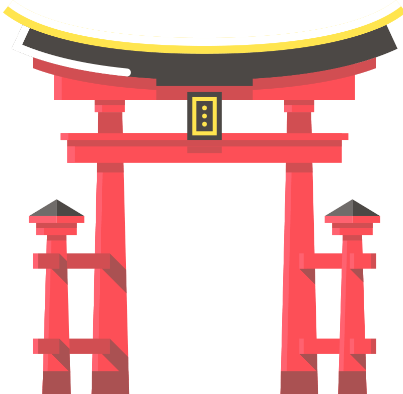 Faq-gate - Japanese Torii Gate Png (800x782), Png Download