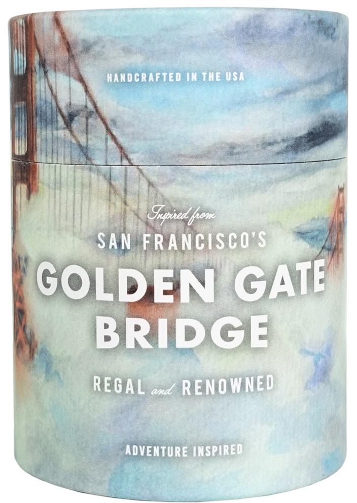 Golden Gate Candle - Ethics Supply - Golden Gate Bridge Candle 300g (733x1023), Png Download