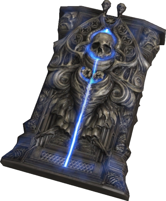 Lrffxiii Abyss Gate - Fantasy Steel Shield (575x694), Png Download