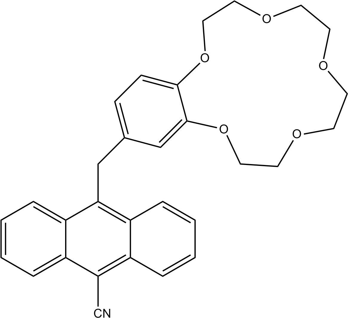 A Yes Molecular Logic Gate - Cyanidin 3 Glucoside Structure (1179x1080), Png Download