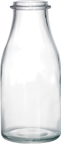 Glass Bottle Png Transparent Image - Glass Bottle Png Transparent (500x539), Png Download