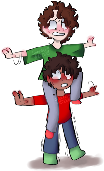 This Is Why You Do Not Try To Reenact Scenes From Mario - Be More Chill (500x643), Png Download