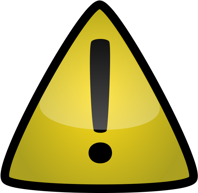 Warning2 Clip Art Download - Important Cliparts (800x736), Png Download