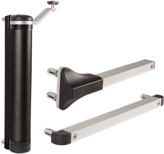 Compact And Polyvalent Gate Closer, Fits Every Gate - Locinox Lion (389x400), Png Download