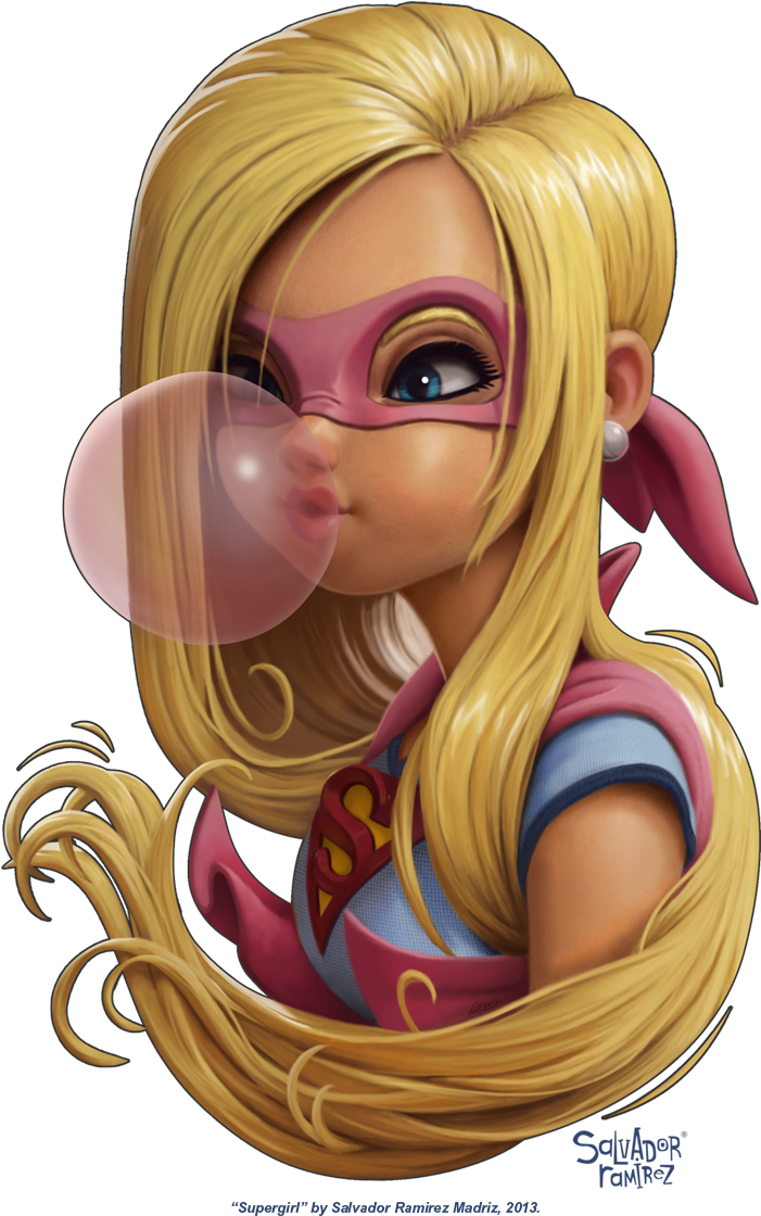 Supergirl By Reevolver By Reevolver - Salvador Ramirez Madriz (700x1126), Png Download