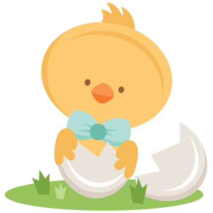 Easter Chick Svg Scrapbook Cut File Cute Clipart Files - Cricut (432x432), Png Download