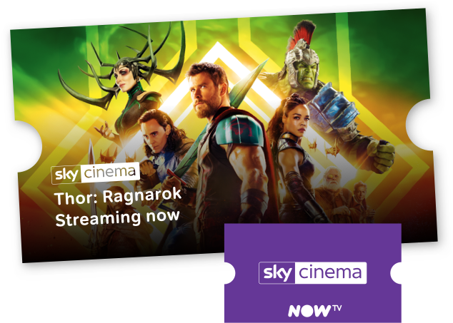 Sky Cinema Pass - Ultra Hd Thor Ragnarok Background Hd (814x548), Png Download