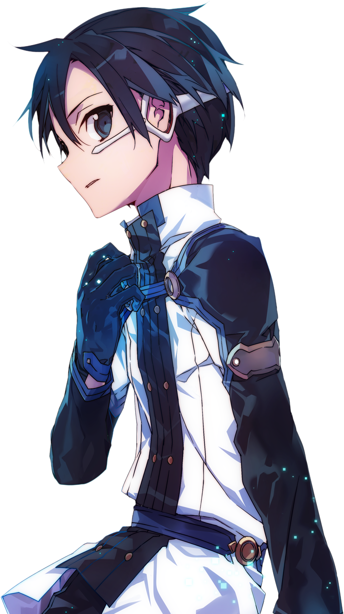 [avatar] Transparent Png Kii-boy \ Ordinal Scale - Kirito Ordinal Scale Fanart (1262x1263), Png Download