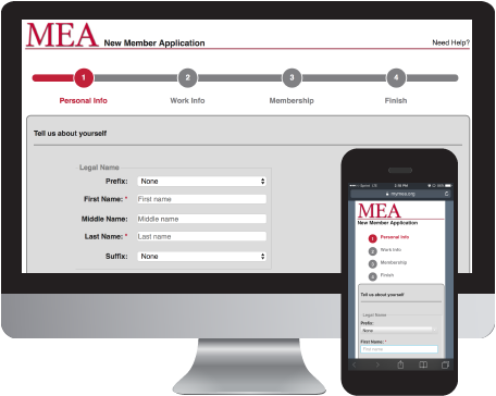 Click On The Apply Now Button To Start A New Member - Michigan (468x381), Png Download