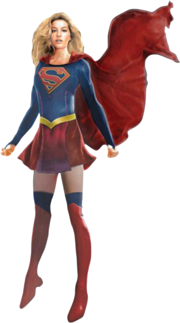 Superhero Costume Super Girl (719x1112), Png Download