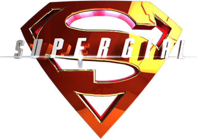 Supergirl Png Transparent Images - Supergirl Tv Logo Png Transparent (640x480), Png Download