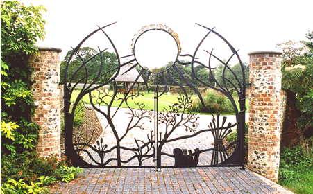 Featured Image Four Seasons Gate - Gate (450x450), Png Download