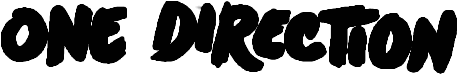 One Direction Logo By Abruuhoran On Deviantart Png - One Direction Logo Png (600x375), Png Download
