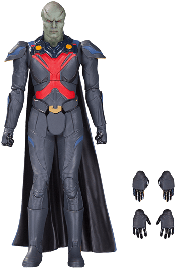 Supergirl Martian Manhunter 7" Action Figure - Dc Collectibles Legends Of Tomorrow (600x600), Png Download