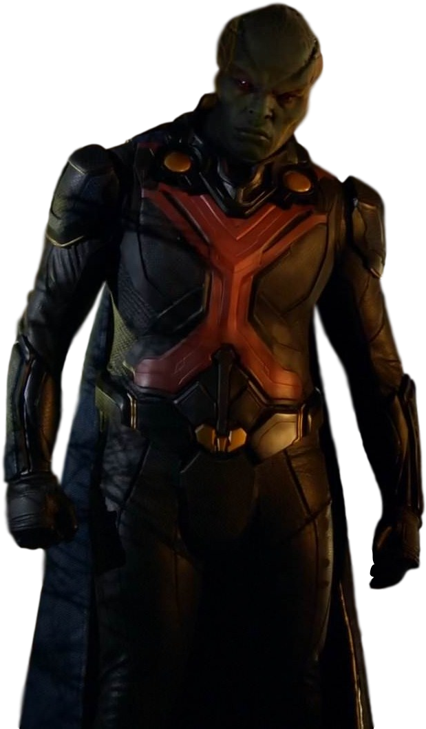 Png Marciano - Martian Manhunter No Background (675x1069), Png Download