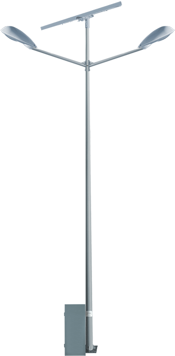 Solar Roadway Street Light Post And Pole Lighting - Street (700x700), Png Download