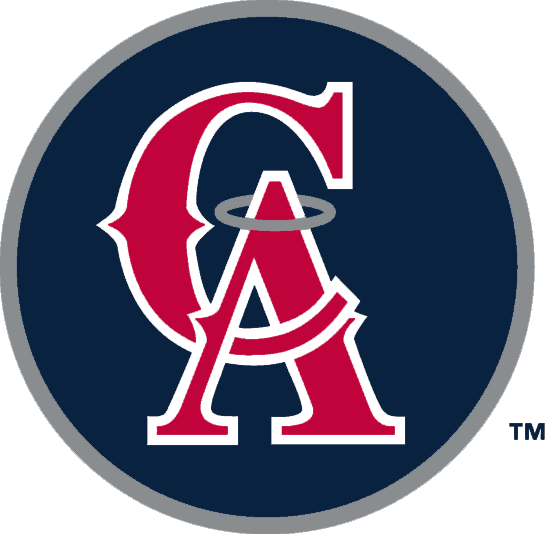 California Angels Logo 1993 To 1994 - California Angels Logo (545x534), Png Download