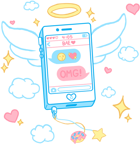 Kawaii Transparent (500x500), Png Download