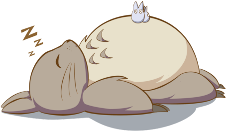 Totoro Baseball T-shirt (500x299), Png Download