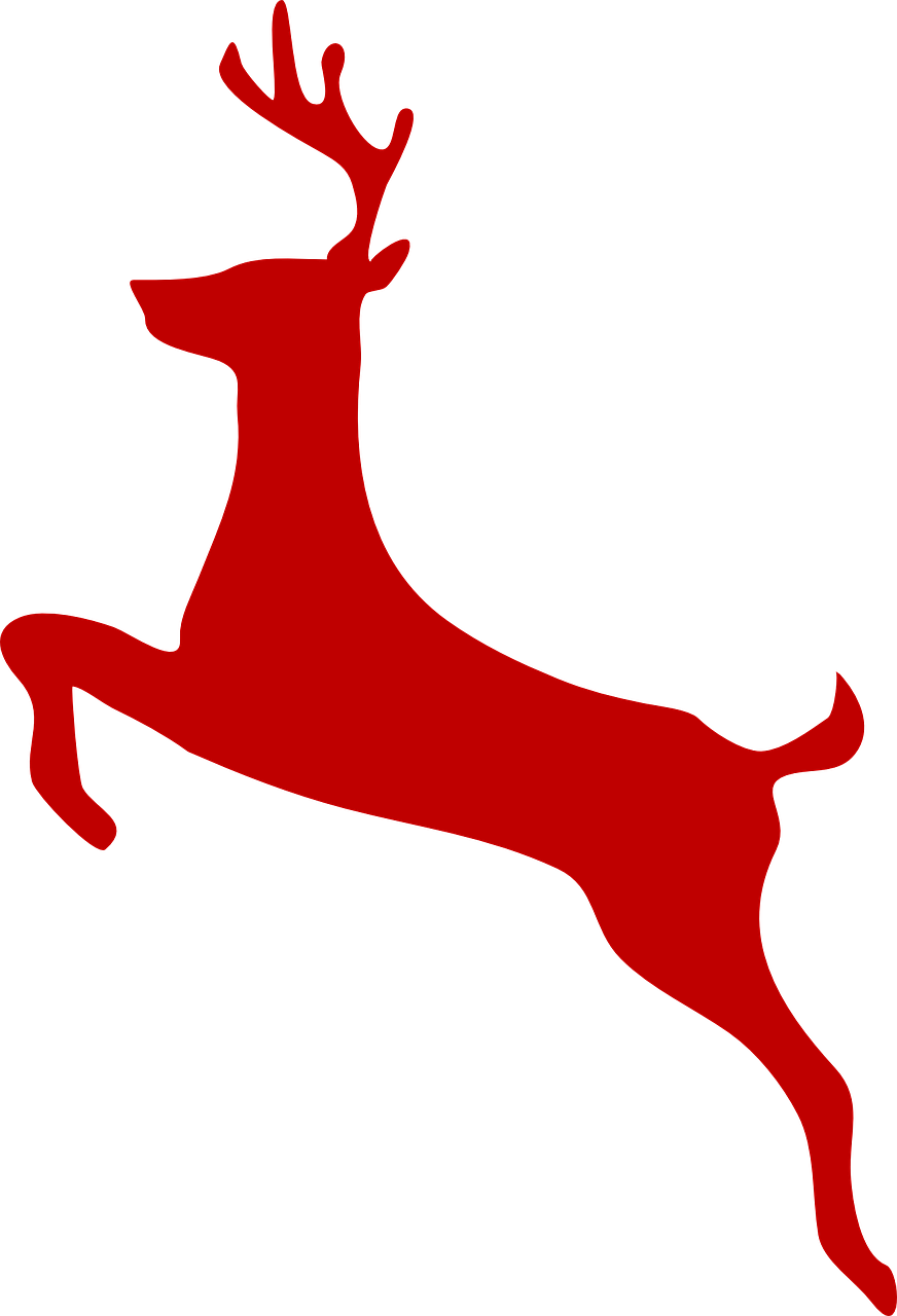 Antler Clipart Wide - Deer Clip Art (408x599), Png Download