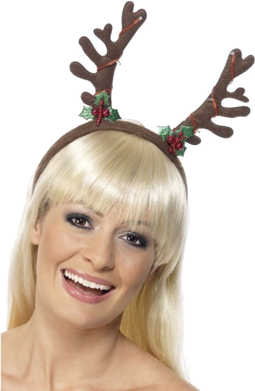Reindeer Antlers Headband Png - Different Types Of Headgears (500x793), Png Download