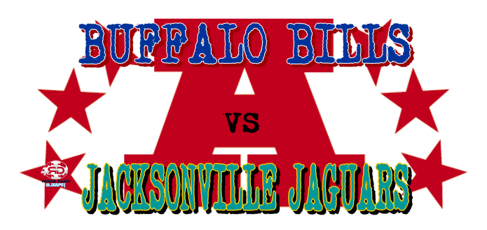 Buffalo Bills Vs Jacksonville Jaguars - Johnny Gyro (695x329), Png Download