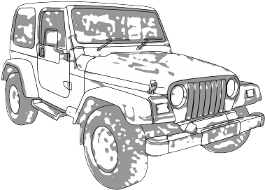 Jeep Wrangler (450x300), Png Download