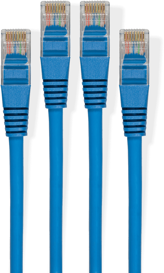 Network Systems With Power Over Ethernet Use A Single - Cables De Red (1000x1000), Png Download