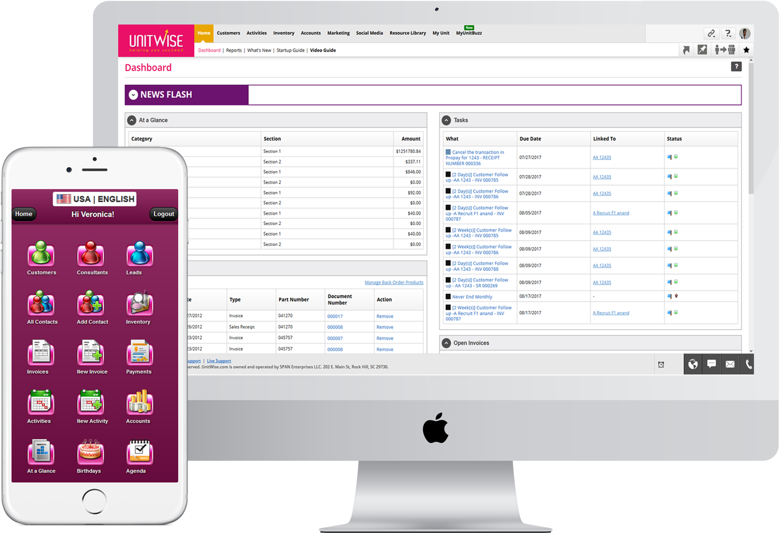 Business Management Software For Independent Beauty - Iphone (1660x1228), Png Download
