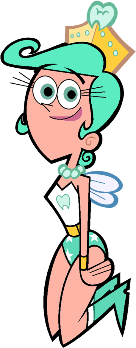 Tooth Fairy - The Fairly Oddparents (646x1237), Png Download