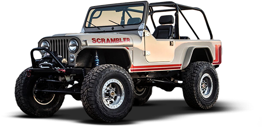 Build Your Own Jeep Scrambler - Jeep (540x250), Png Download
