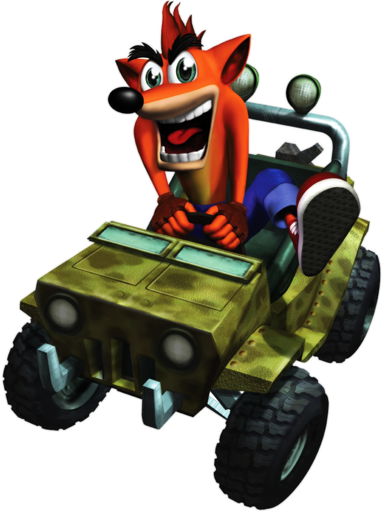 Crash Bandicoot Jeep Crash Bandicoot The Wrath Of Cortex - Crash Bandicoot The Wrath Of Cortex Deviantart (790x1012), Png Download