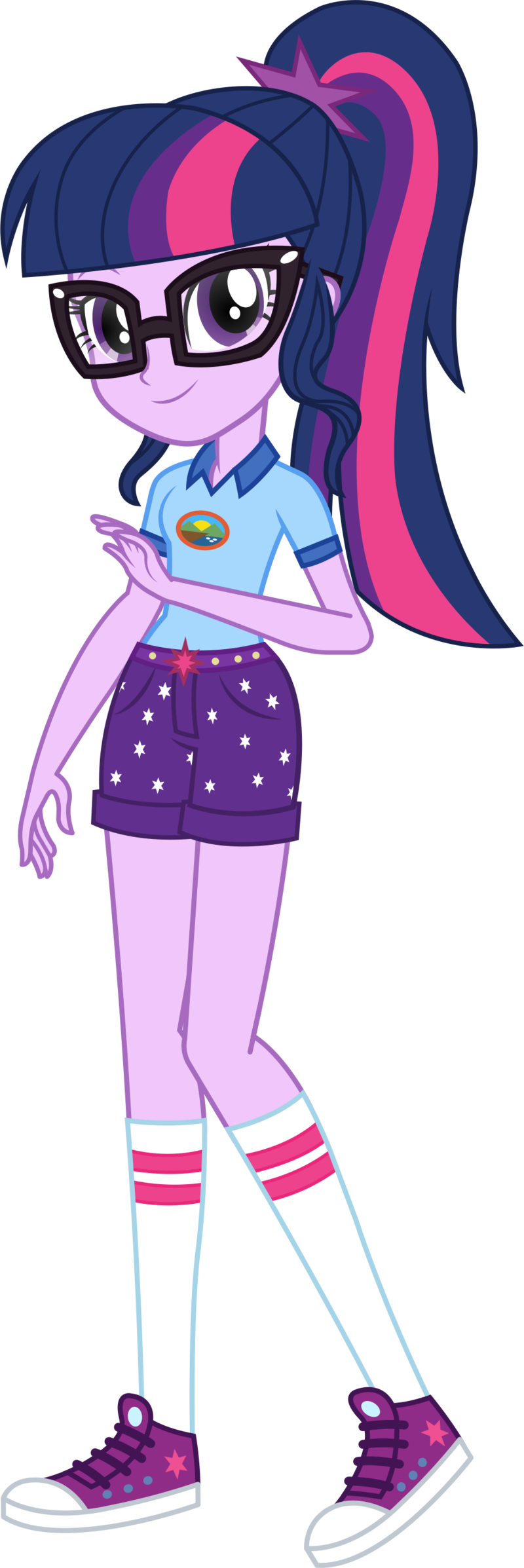 Camper Twilight Sparkle - Equestria Girls Legend Of Everfree Twilight (800x2394), Png Download