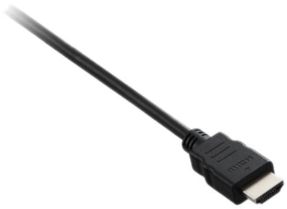 V7 Hdmi High Speed With Ethernet Cable Black - Brush For Hair Dye (573x430), Png Download