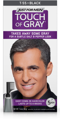 Just For Men Touch Of Gray (400x400), Png Download