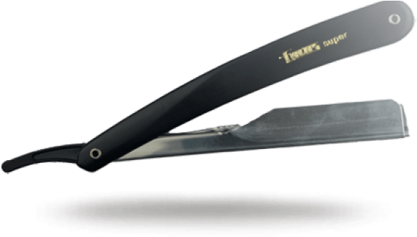 Focus Black Handle Starter Blade Razor, The Two Barbers - Blade (800x491), Png Download