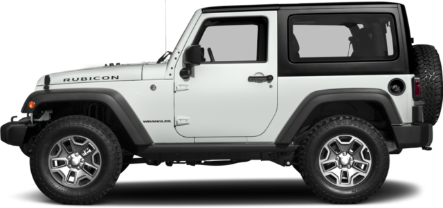 Rubicon 2018 Jeep Wrangler Jk Suv Rubicon - 2018 Jeep Wrangler Sport White (640x301), Png Download