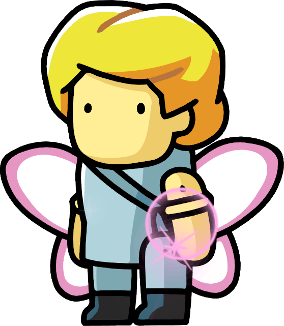 Fairy Clipart Tooth Fairy - Scribblenauts Unlimited All Gods (558x641), Png Download