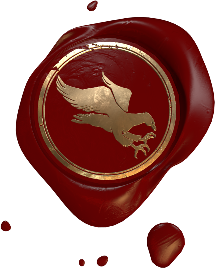 3d Wax Seal Logo Alternate - Illustration (1000x1000), Png Download