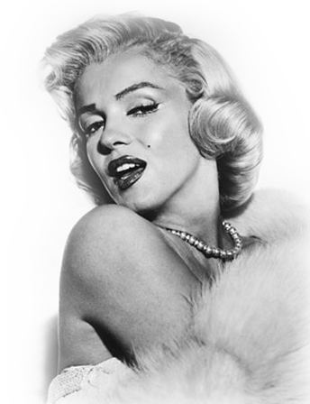 Marilyn Monroe (344x448), Png Download