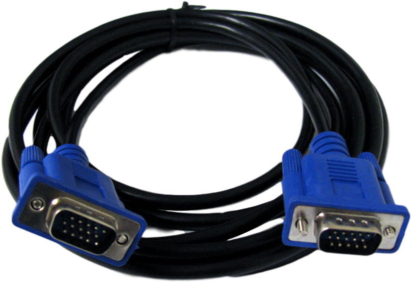 Vga Cable Vga To Vga Cable (967x964), Png Download