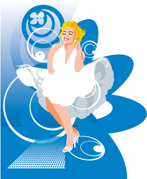 Pin By Andrea Heruska On Marilyn Art - Art (300x422), Png Download