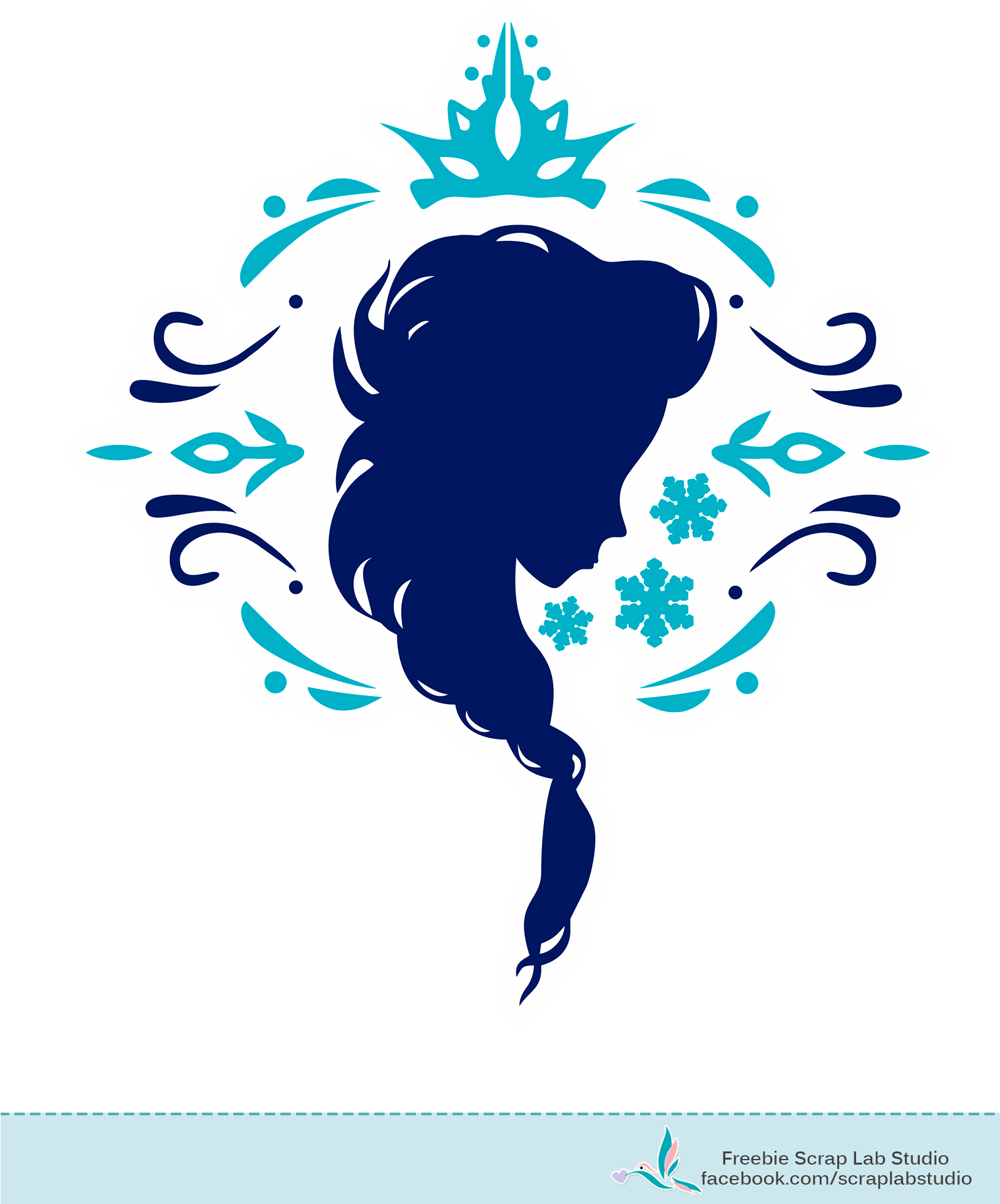 Frozen - Frozen Silhouette Elsa (1597x2079), Png Download
