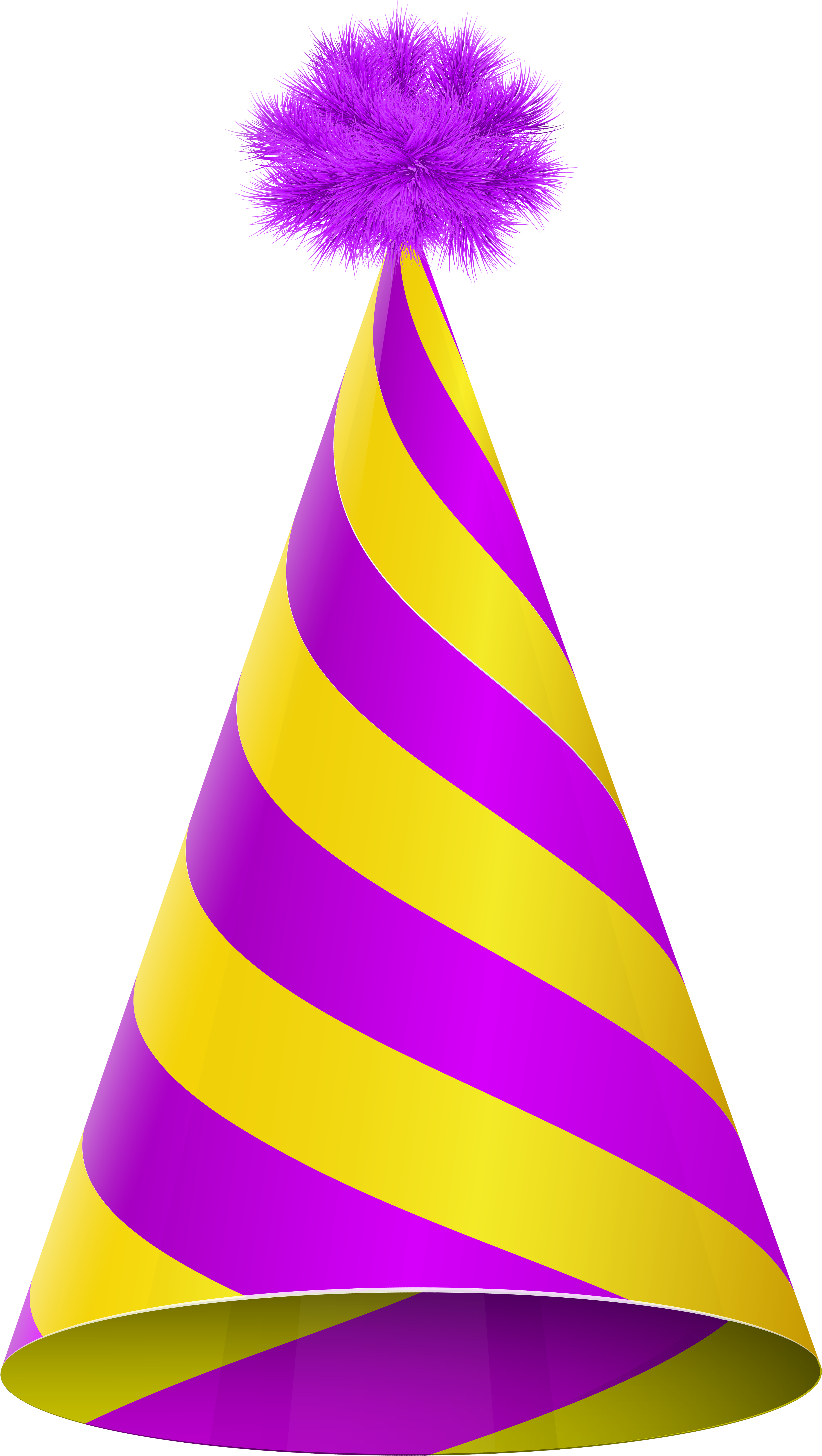 Birthday Hat Transparent Png For Kids - Party Hats Clipart Png (4533x8000), Png Download